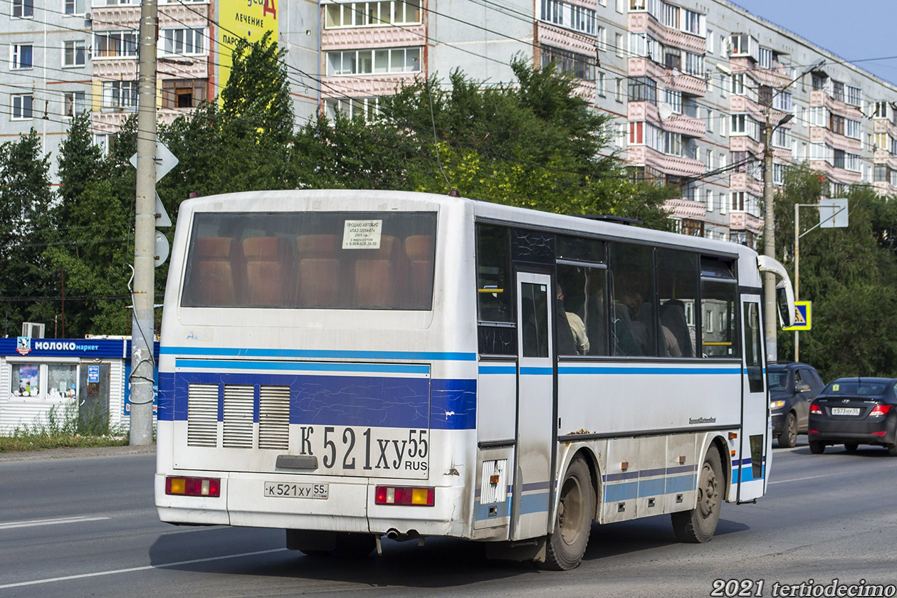Омская область, ПАЗ-4230-01 (1-1) (КАвЗ) № К 521 ХУ 55