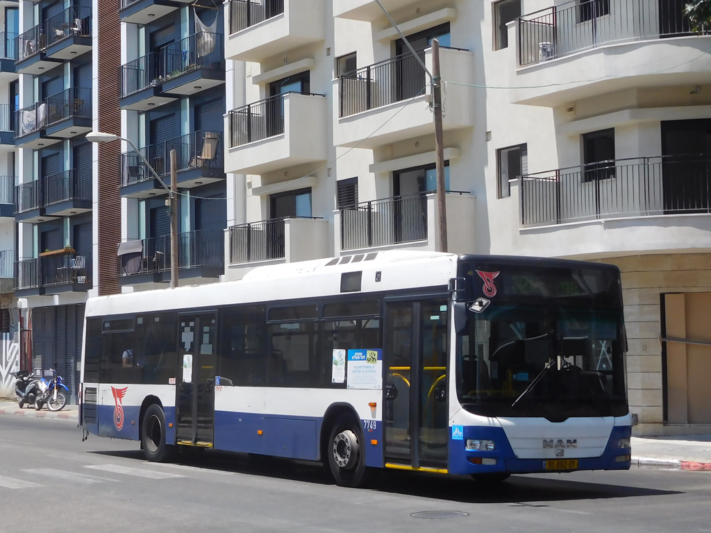 Израиль, Merkavim 3340 № 7749