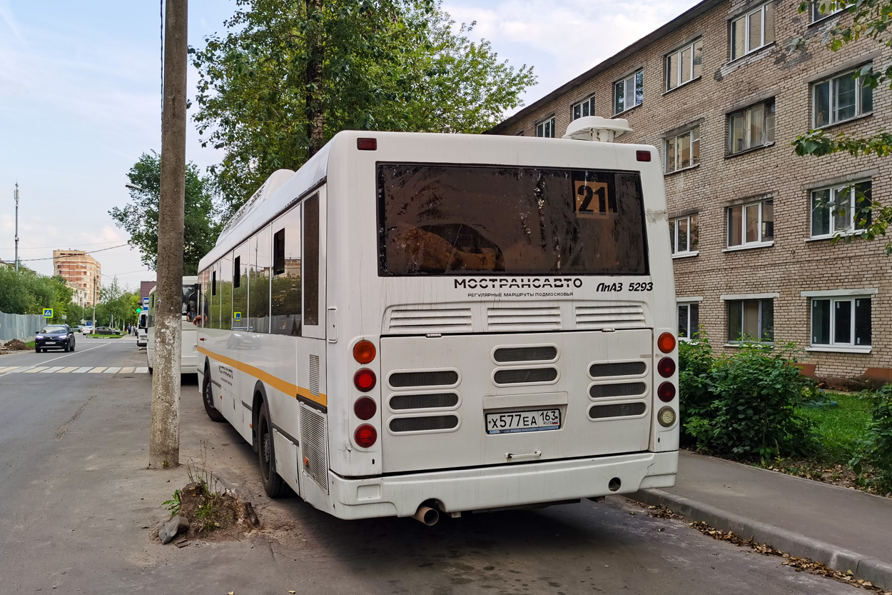 Московская область, ЛиАЗ-5293.70 № Х 577 ЕА 163