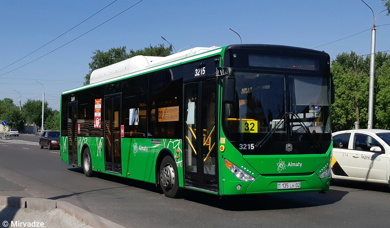 Алматы, Zhong Tong LCK6125HGAN № 3215