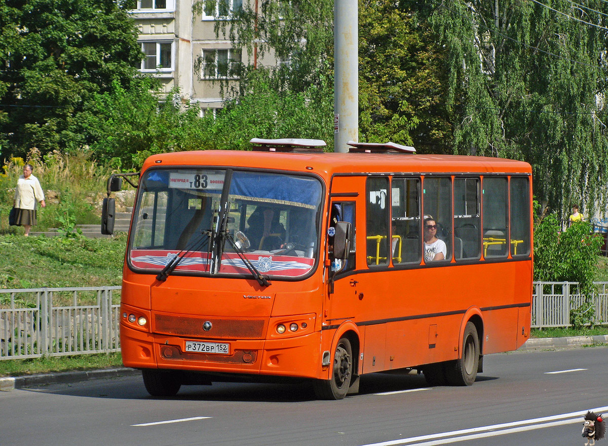 Нижегородская область, ПАЗ-320414-05 "Вектор" № Р 372 ВР 152