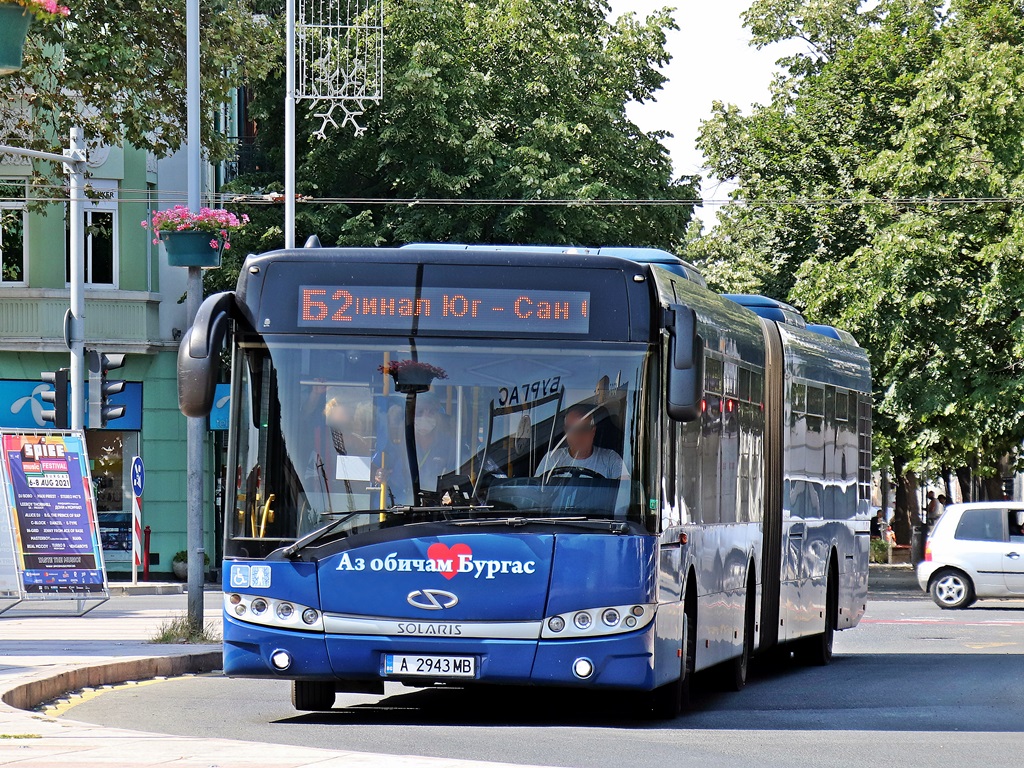 Болгария, Solaris Urbino III 18 № А 2943 МВ