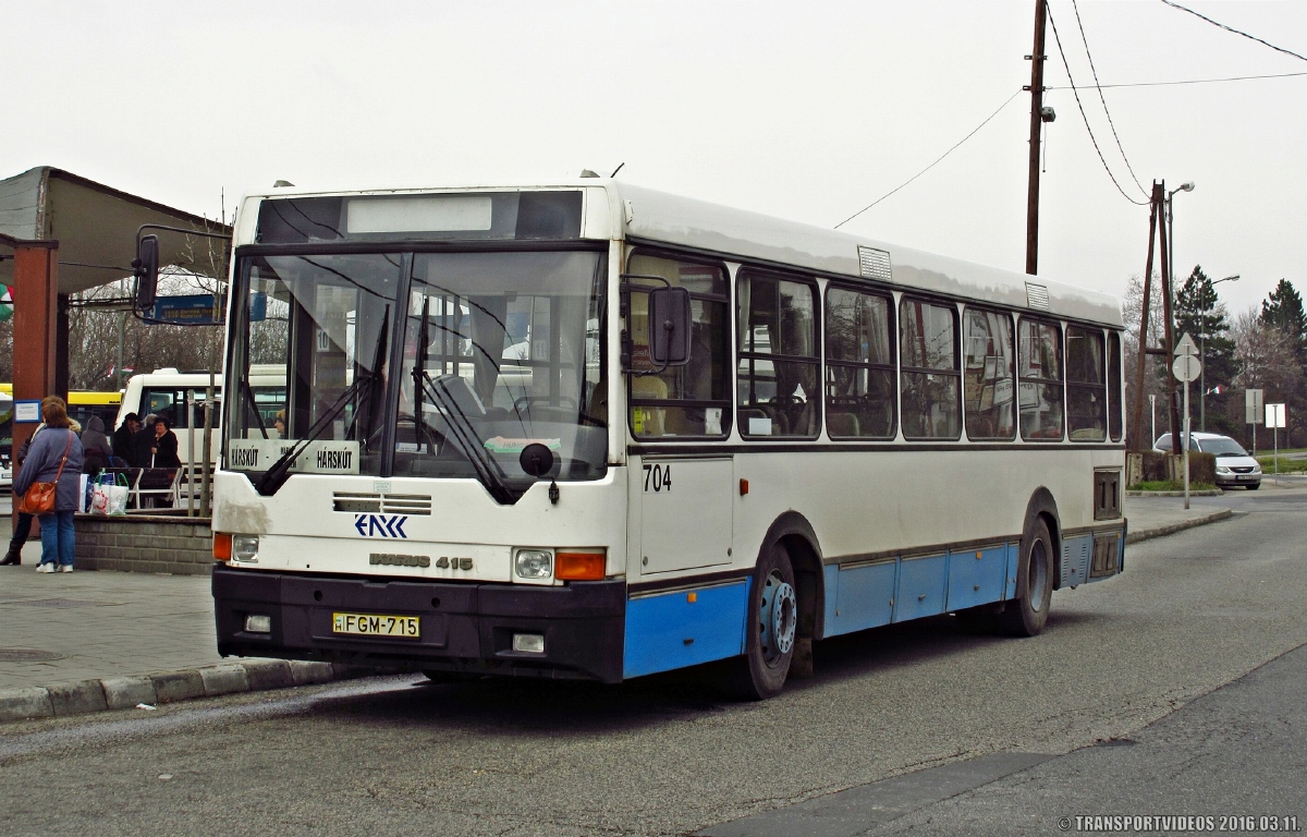 Венгрия, Ikarus 415.26 № FGM-715