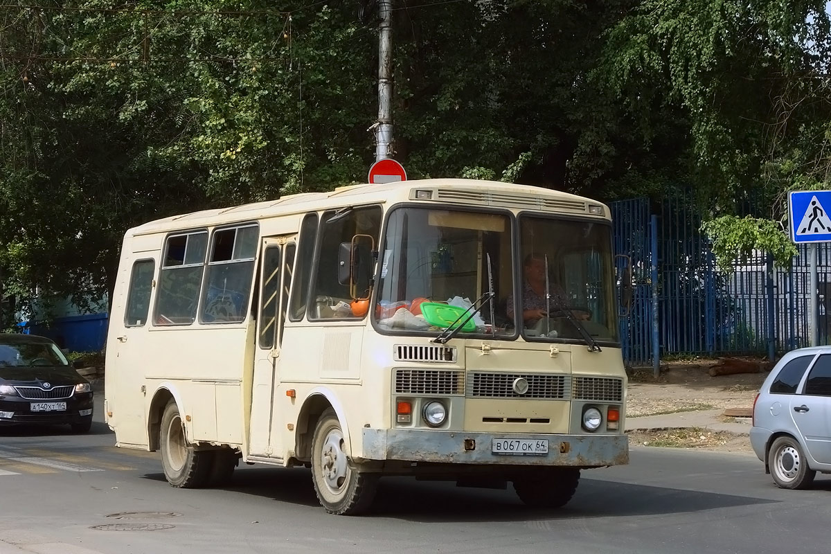 Саратовская область, ПАЗ-32053 № В 067 ОК 64