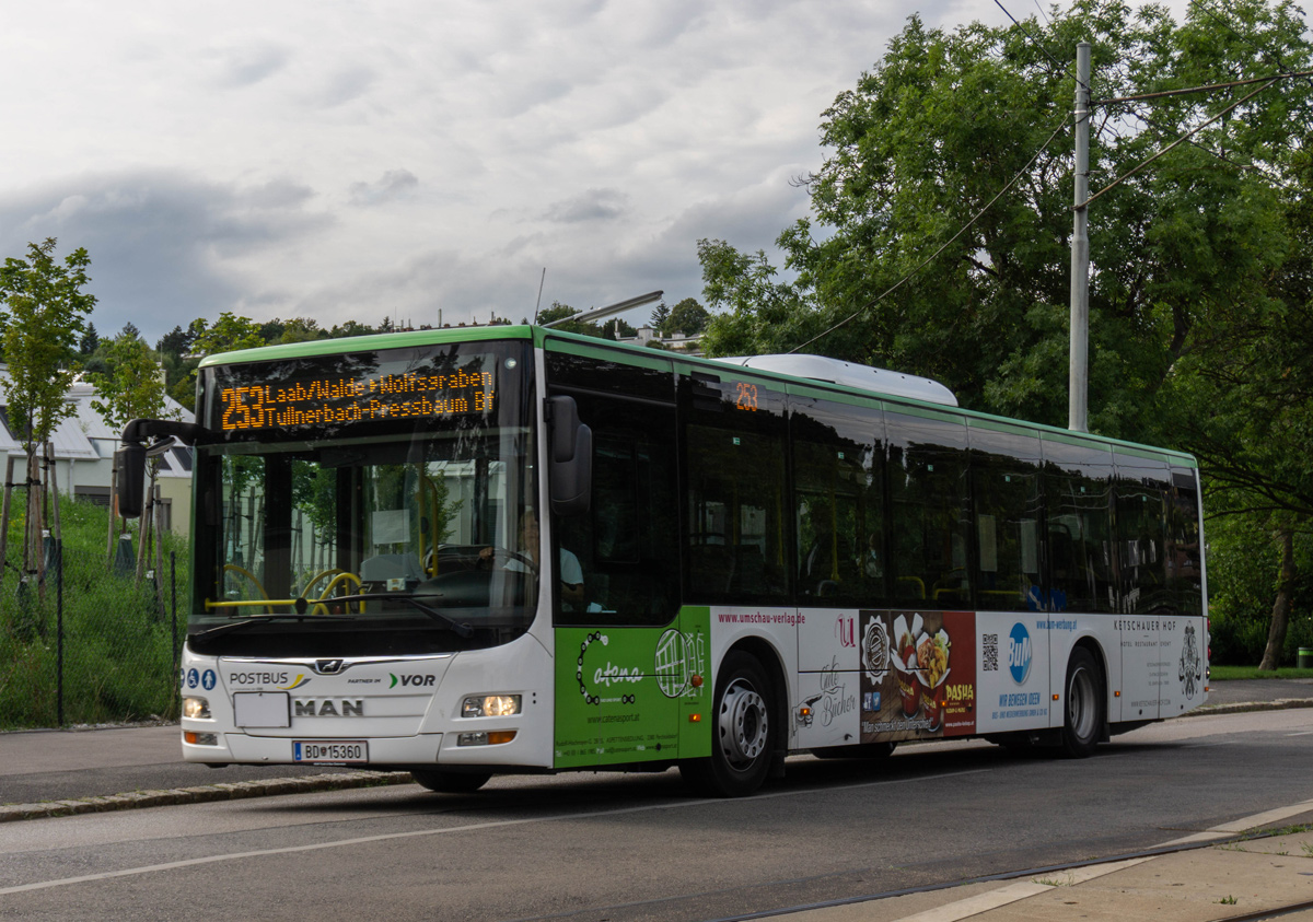 Австрия, MAN A21 Lion's City NL363 № BD 15360