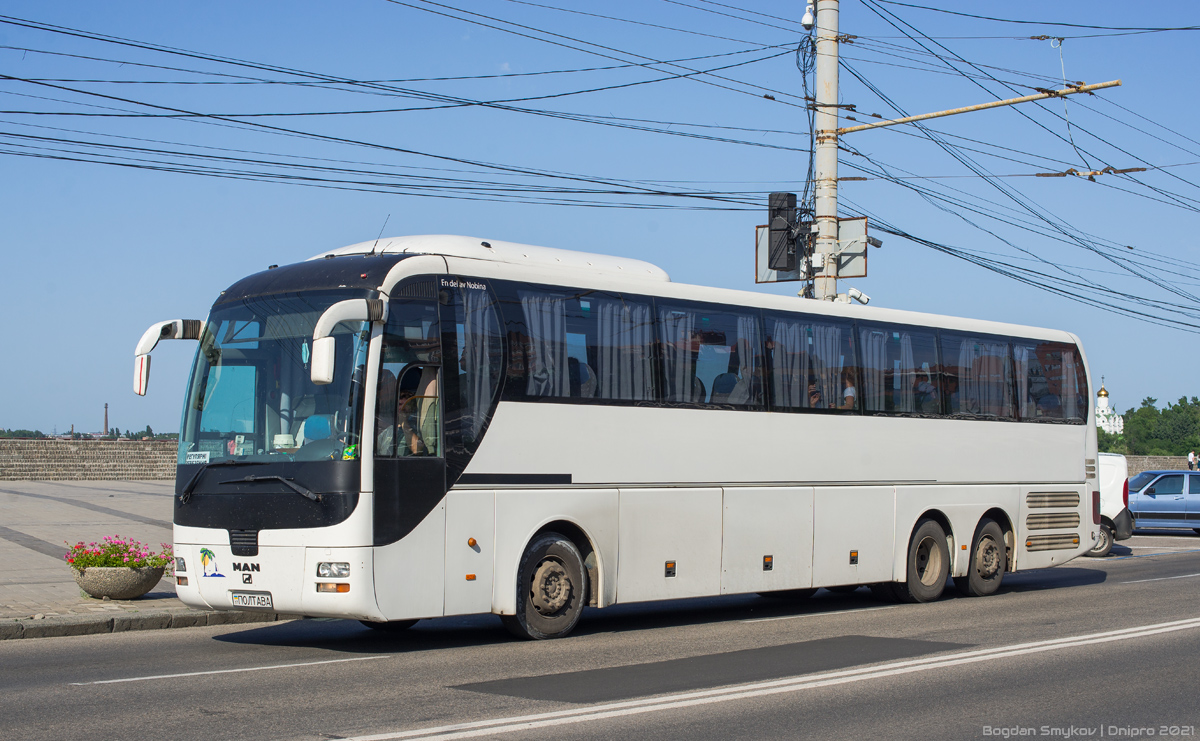 Полтавская область, MAN R08 Lion's Top Coach RHC414 № ПОЛТАВА
