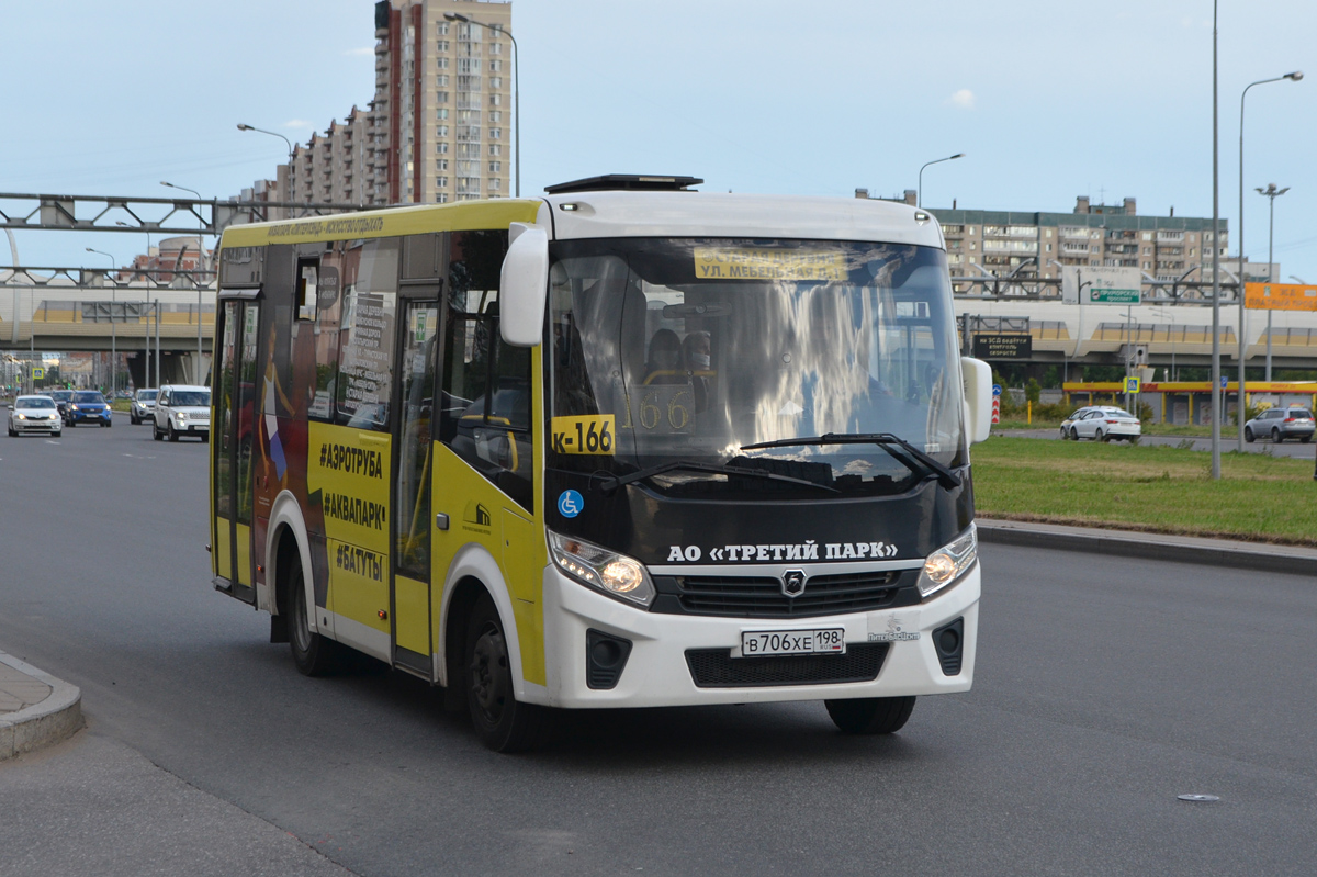 Санкт-Петербург, ПАЗ-320435-04 "Vector Next" № В 706 ХЕ 198
