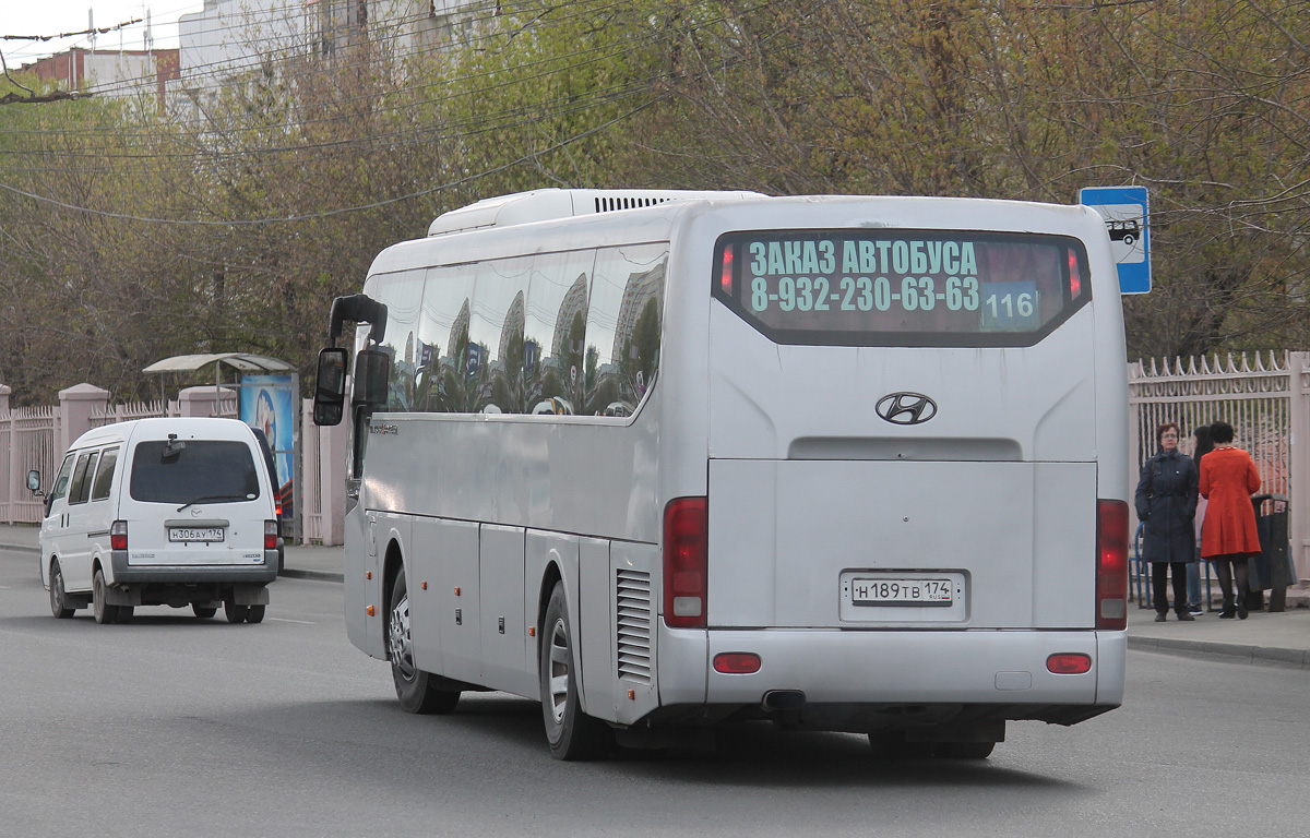 Челябинская область, Hyundai Universe Space Luxury № Н 189 ТВ 174