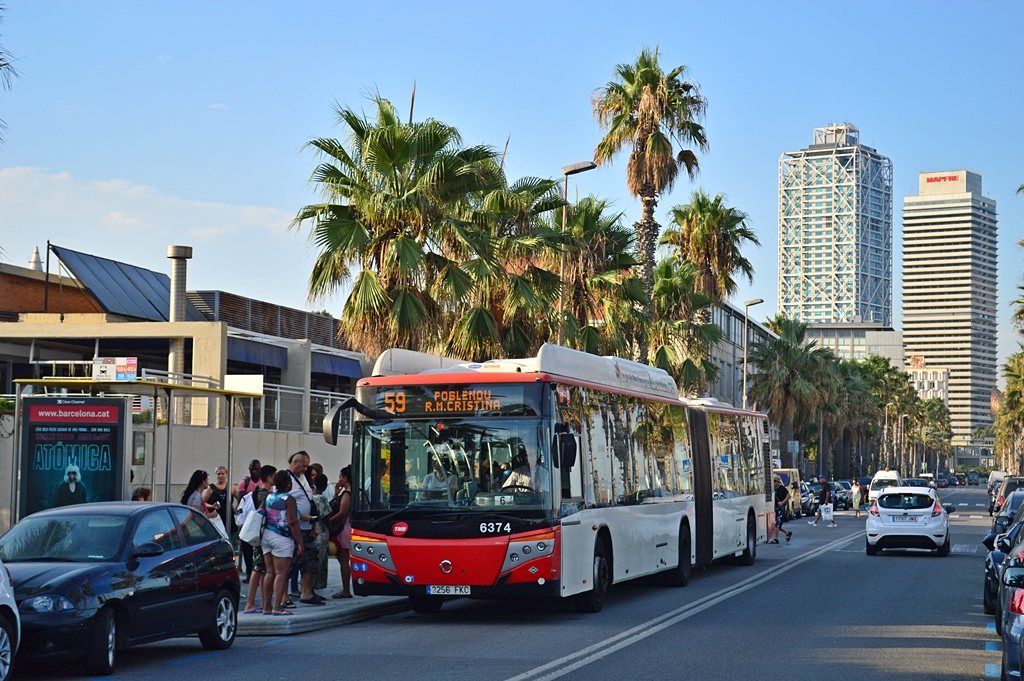Испания, Castrosua CS.40 City Versus GNC 18 № 6374