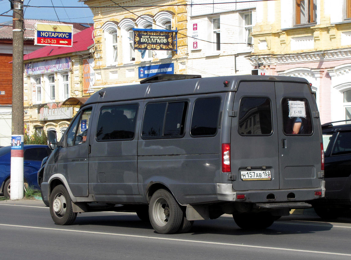 Нижегородская область, Луидор-225000 (ГАЗ-322132) № Н 157 АВ 152