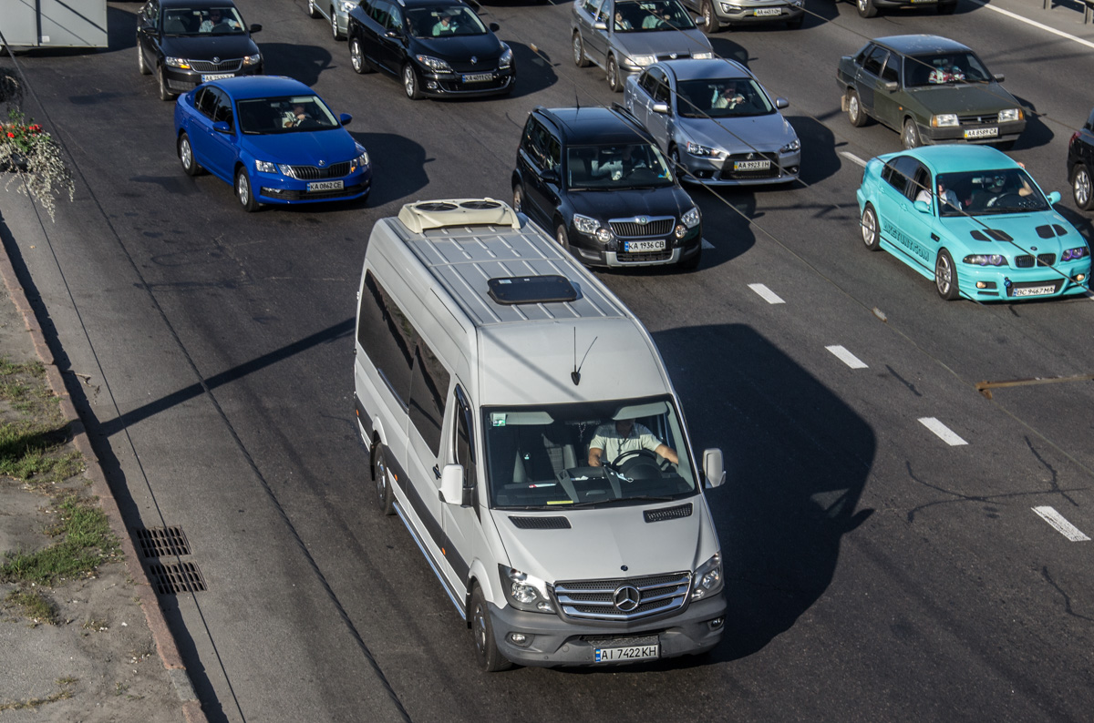 Киевская область, Mercedes-Benz Sprinter W906 316CDI № AI 7422 KH
