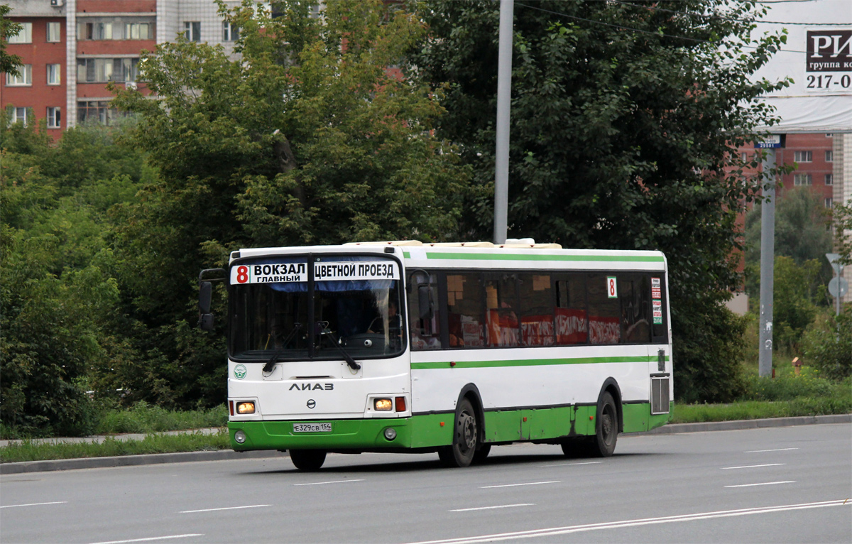 Новосибирская область, ЛиАЗ-5256.60 № Е 329 СВ 154