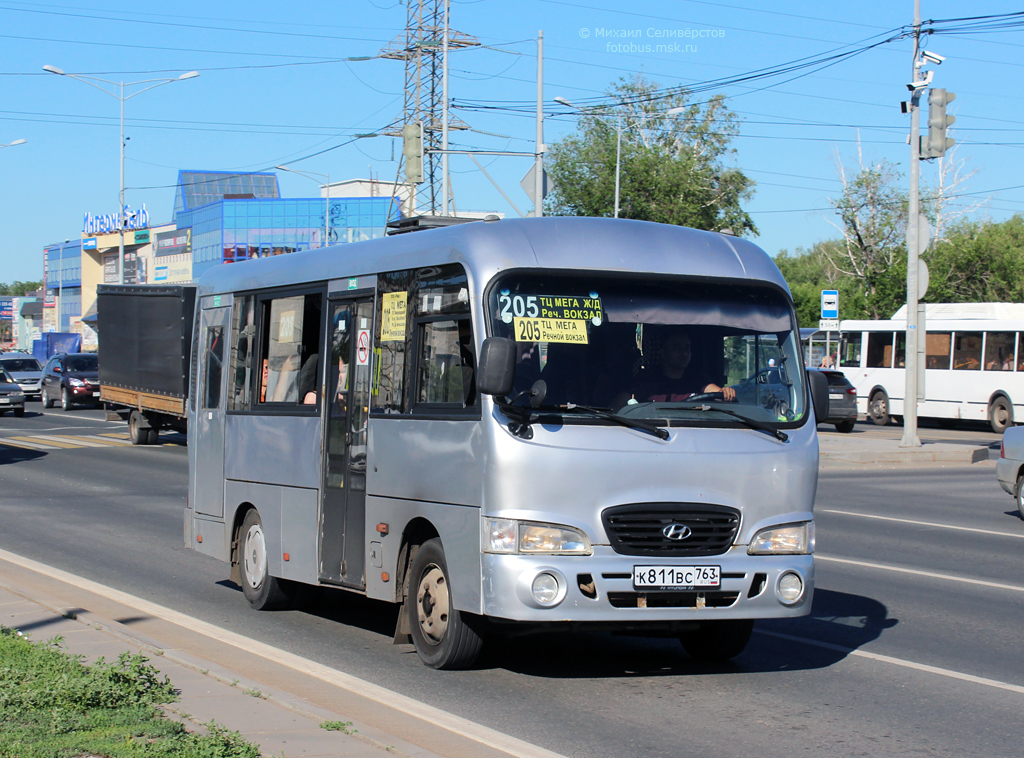 Самарская область, Hyundai County SWB C08 (ТагАЗ) № К 811 ВС 763