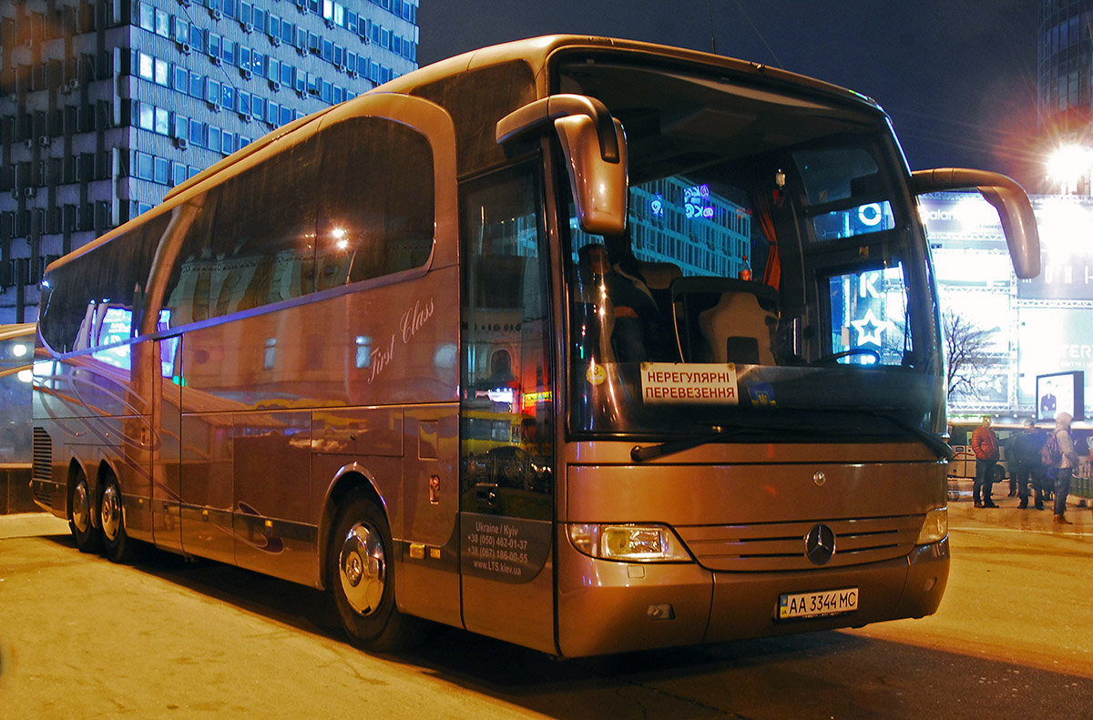 Киев, Mercedes-Benz O580-16RHD Travego M № AA 3344 MC