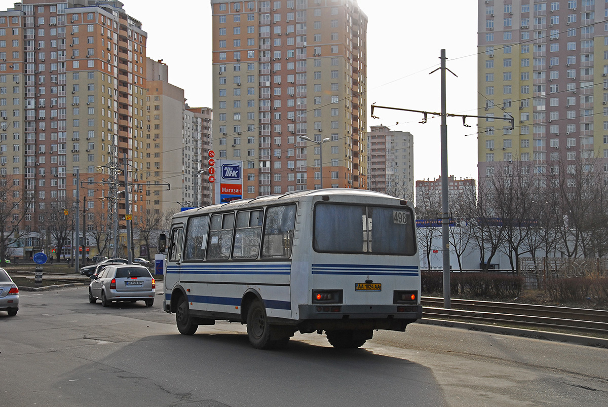 Kijevas, PAZ-32054 Nr. AA 1024 AA