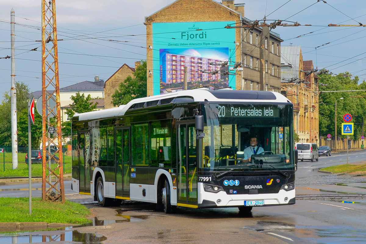 Латвия, Scania Citywide LF II 11.9 № 77991