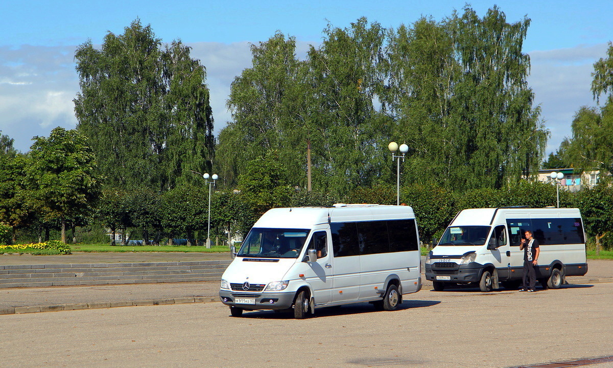 Псковская область, Mercedes-Benz Sprinter W904 416CDI № К 911 КЕ 60; Псковская область, Нижегородец-2227UU (IVECO Daily) № А 309 НУ 60