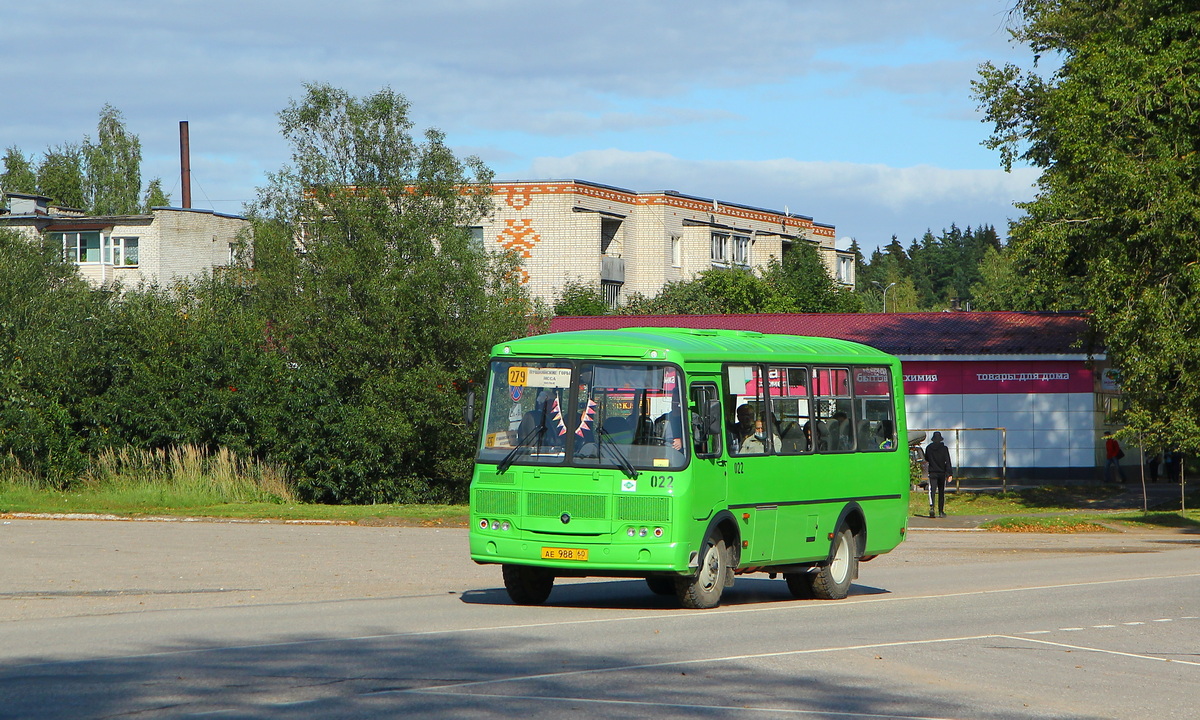 Псковская область, ПАЗ-320540-22 № 022