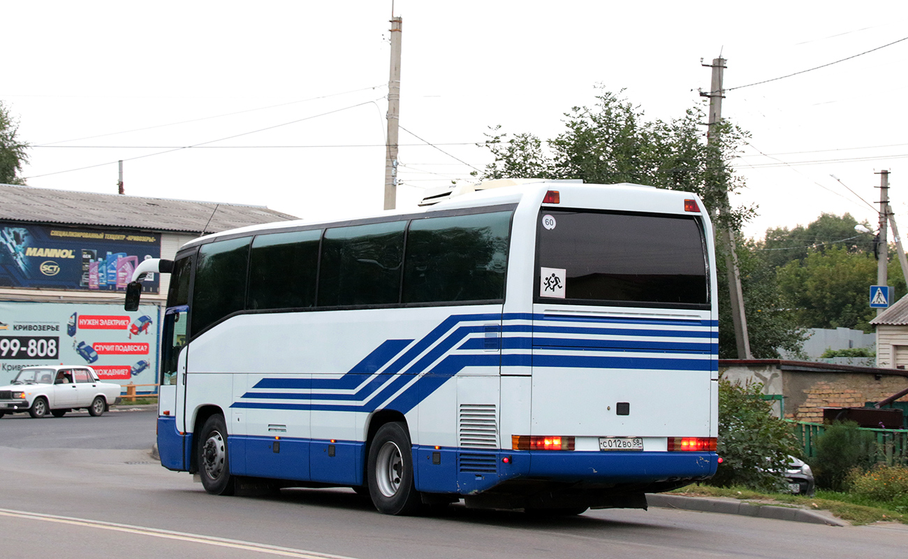 Пензенская область, Mercedes-Benz O404-10RHD-L № С 012 ВО 58