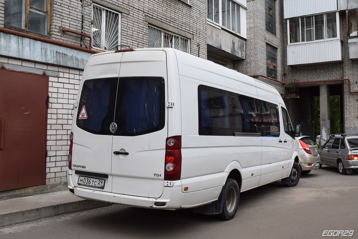 Архангельская область, Луидор-22370E (Volkswagen Crafter) № М 036 ТС 29