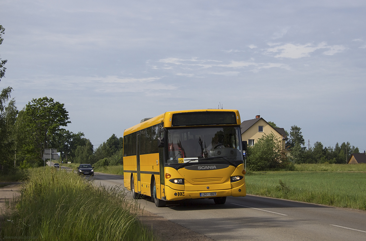Латвия, Scania OmniLine I № 102