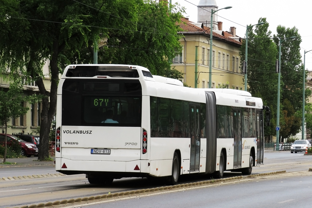 Венгрия, Volvo 7700A № NDV-813