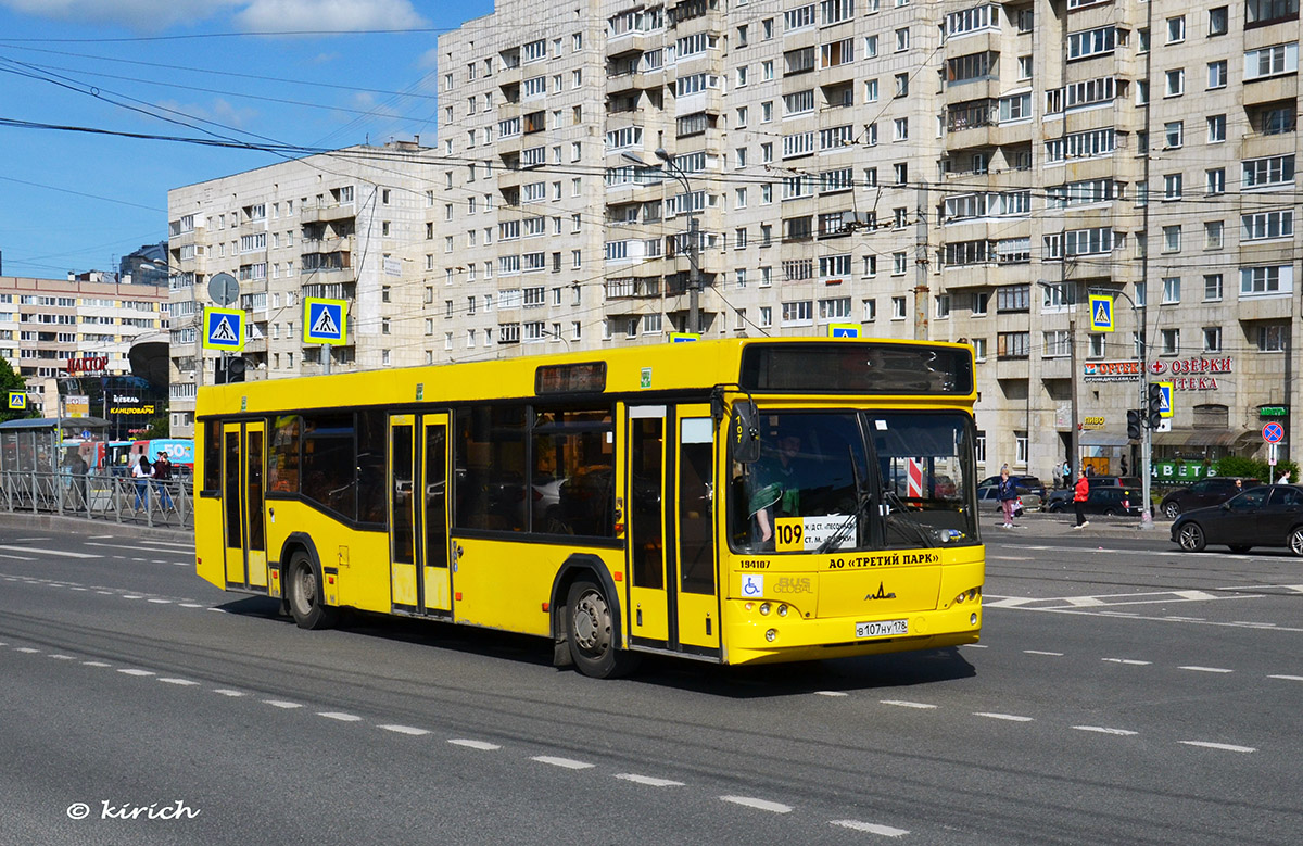 Санкт-Петербург, МАЗ-103.468 № В 107 НУ 178