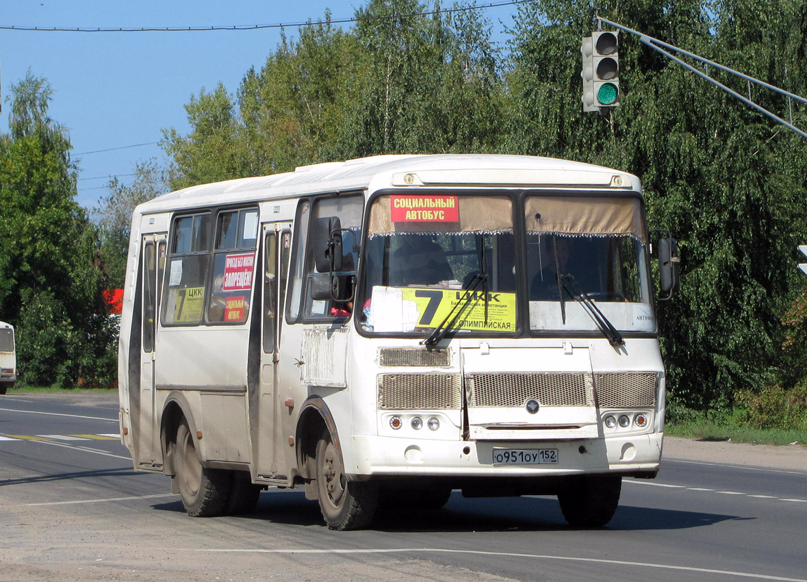 Нижегородская область, ПАЗ-32054 № О 951 ОУ 152