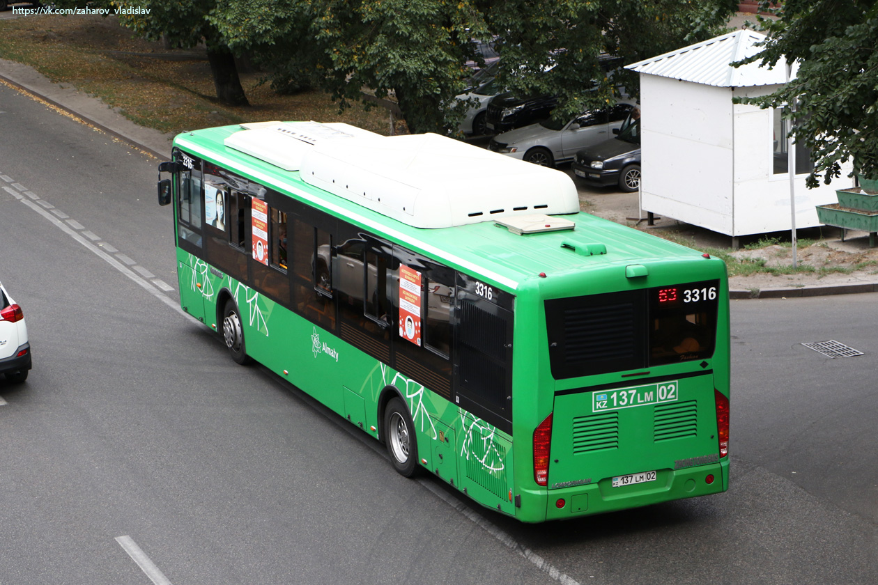 Алматы, Zhong Tong LCK6125HGAN № 3316