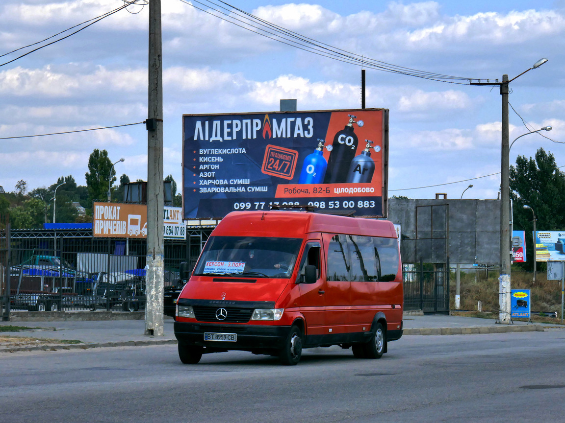 Херсонская область, Mercedes-Benz Sprinter W904 412D № BT 8959 CB