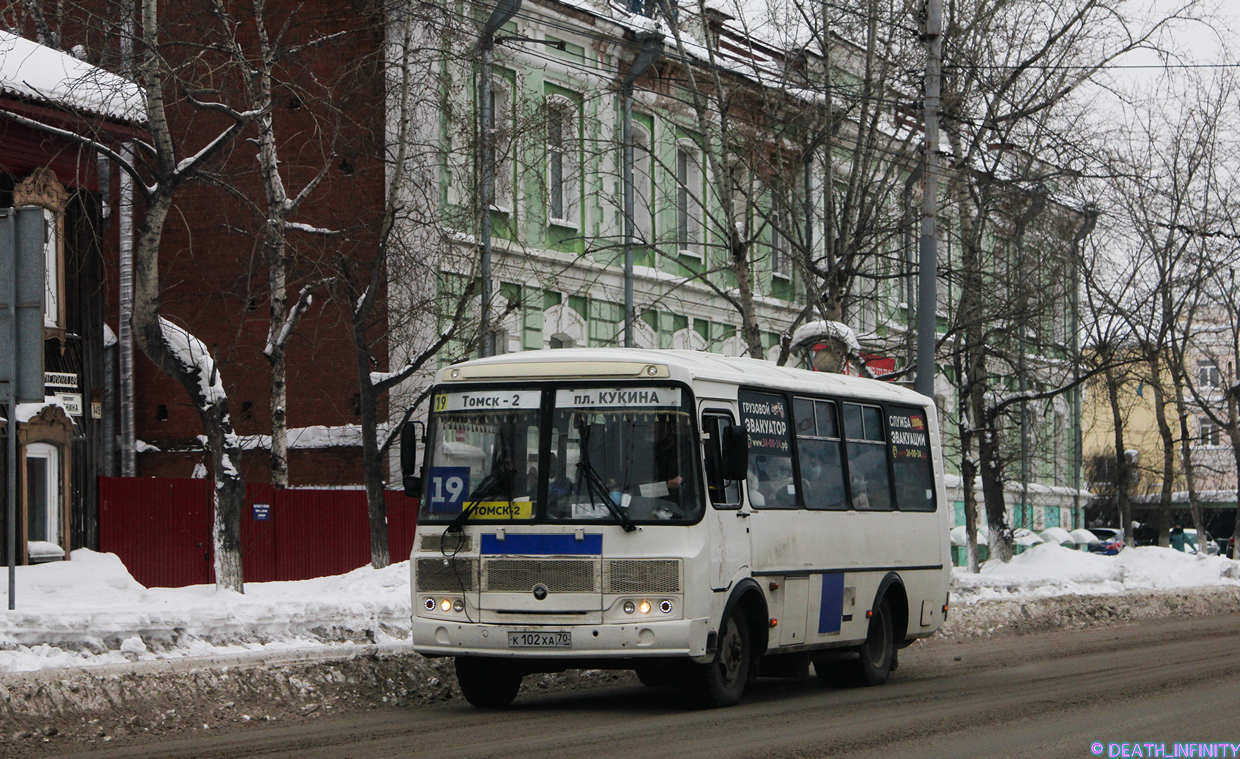 Томская область, ПАЗ-32054 № К 102 ХА 70