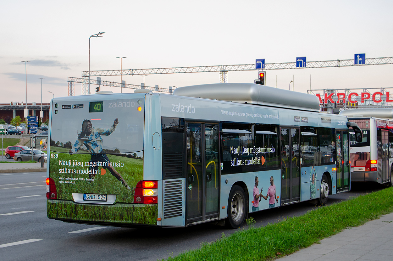 Литва, MAN A21 Lion's City NL273 CNG № 939; Литва, MAN A21 Lion's City NL273 CNG № 945