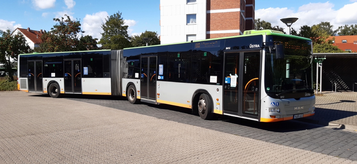 Нижняя Саксония, MAN A23 Lion's City G NG320 № 8412