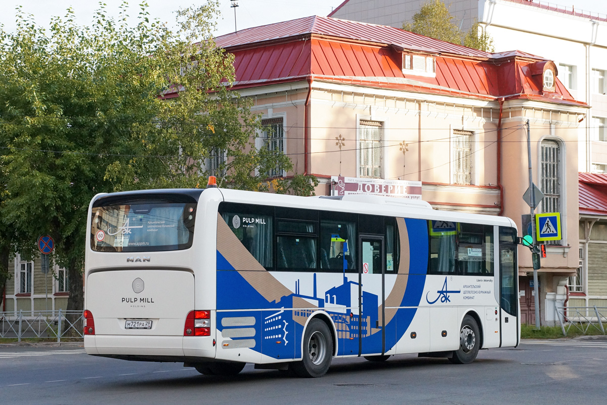 Архангельская область, MAN R60 Lion's Intercity ÜL290 № М 721 РА 29