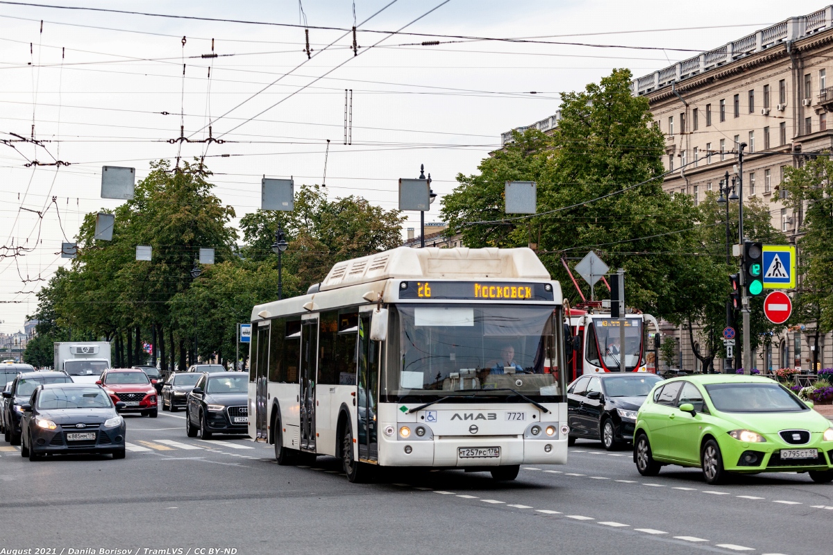 Санкт-Петербург, ЛиАЗ-5292.71 № 7721 Санкт-Петербург, ЛиАЗ-5292.71 № 7721