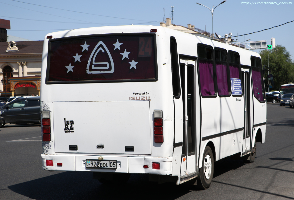 Жетысуская область, SAZ NP37 № 922 BDL 05