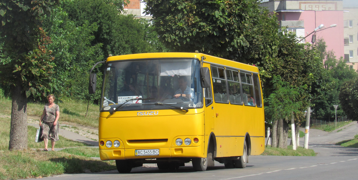 Волынская область, Богдан А09202 (ЛуАЗ) № AC 5455 BC
