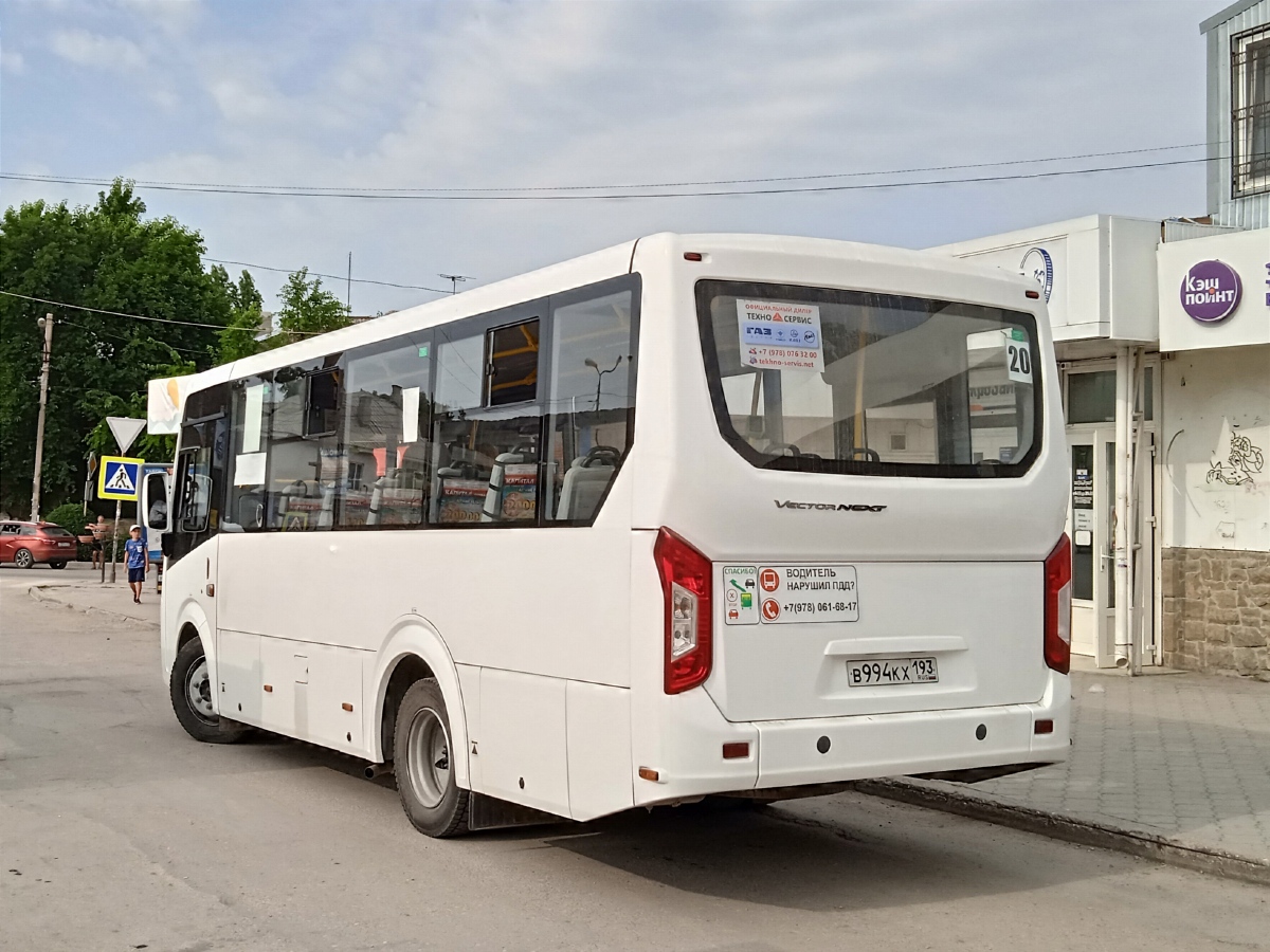 Республика Крым, ПАЗ-320406-04 "Vector Next" № В 994 КХ 193
