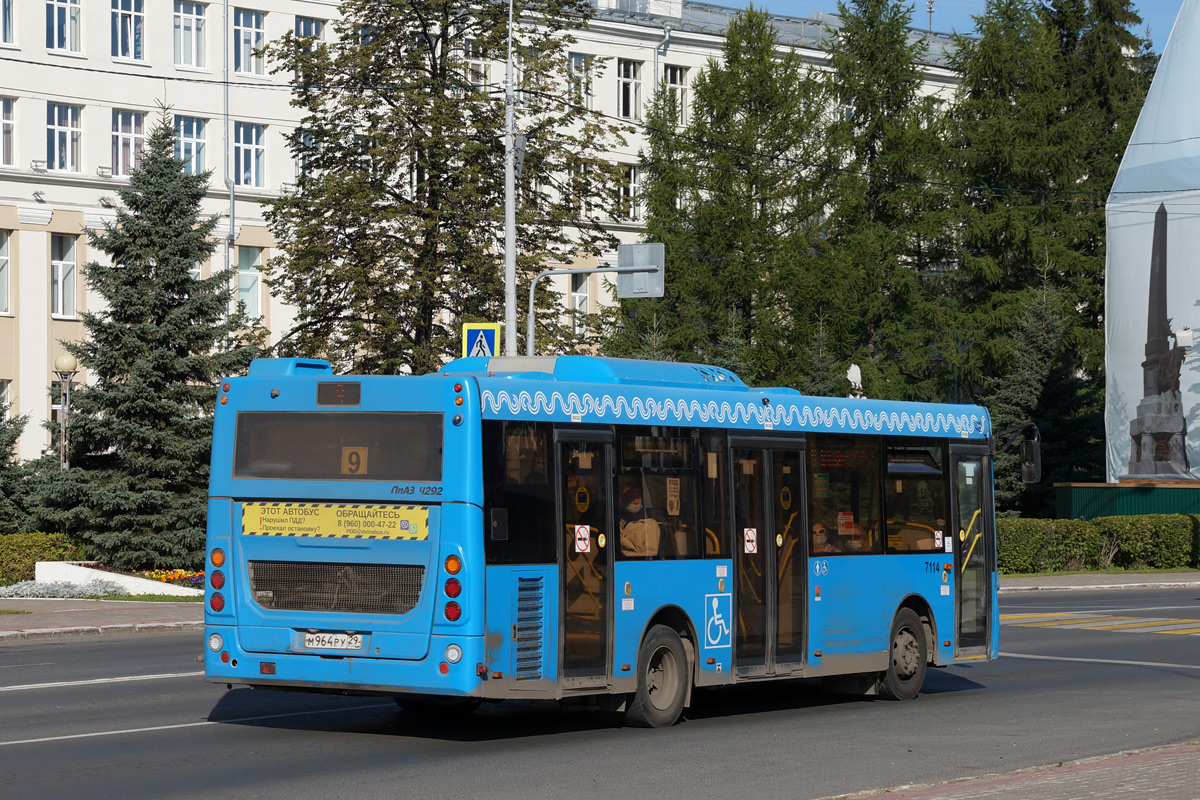 Архангельская область, ЛиАЗ-4292.60 (1-2-1) № 7114