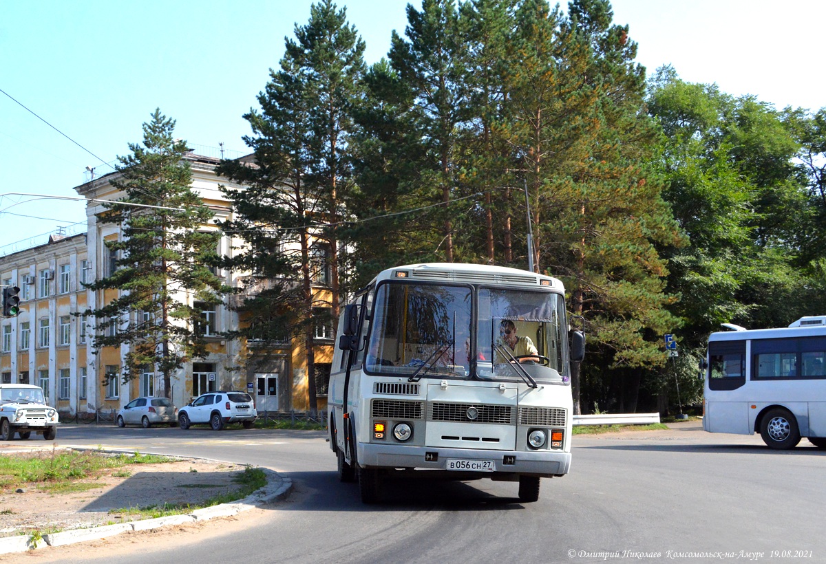 Хабаровский край, ПАЗ-32053-20 № В 056 СН 27