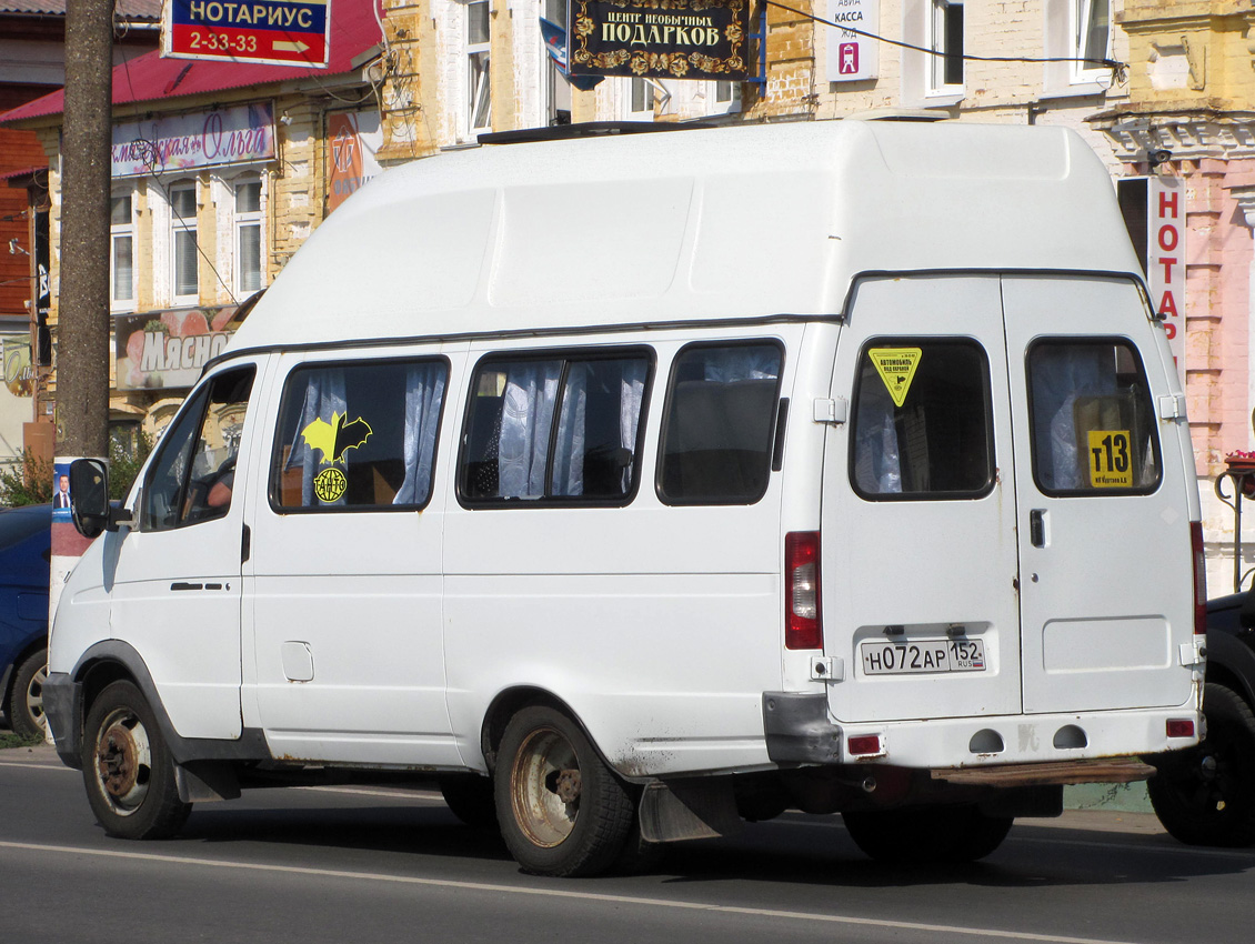 Нижегородская область, Луидор-225000 (ГАЗ-322133) № Н 072 АР 152