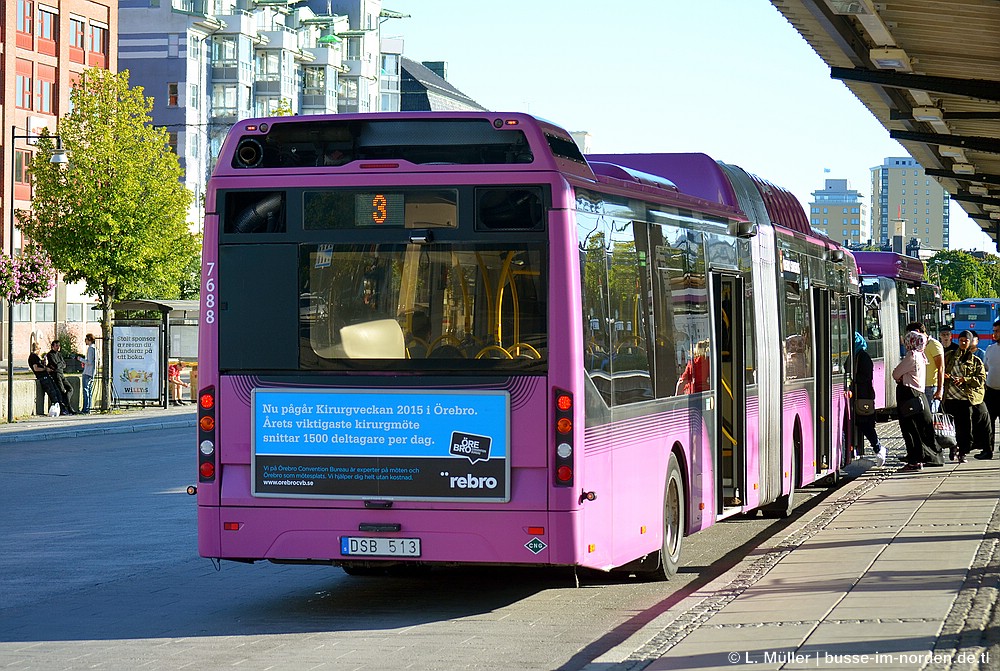 Швеция, Volvo 7900A № 7688