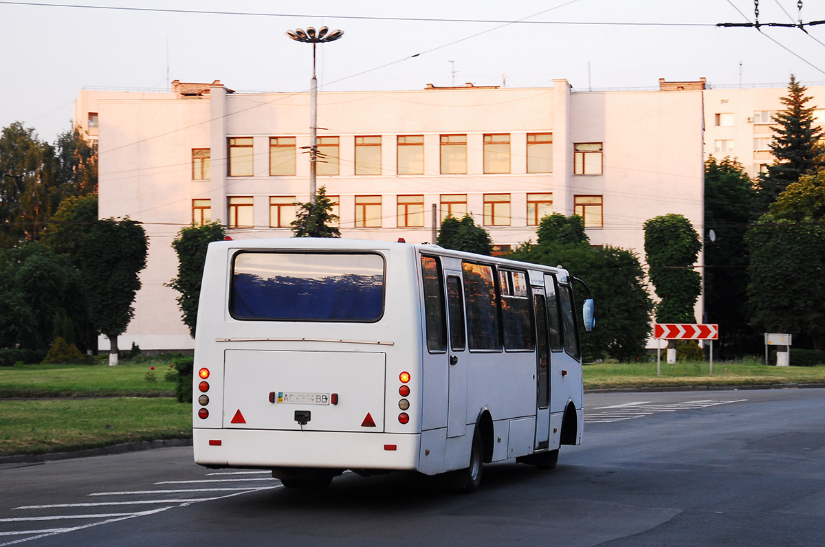 Волынская область, ЧА A09312 № AC 6974 BB