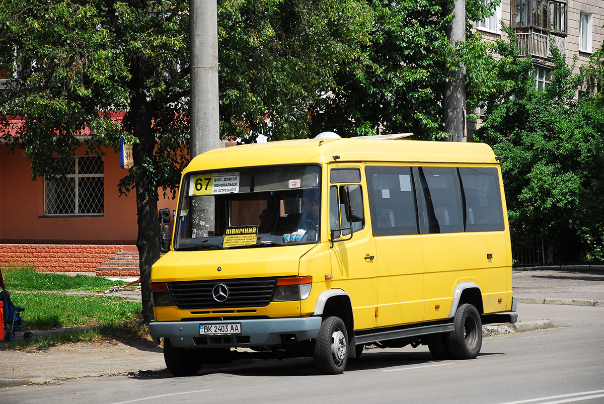 Ровненская область, Mercedes-Benz Vario 612D № BK 2403 AA Ровненская область, Mercedes-Benz Vario 612D № BK 2403 AA