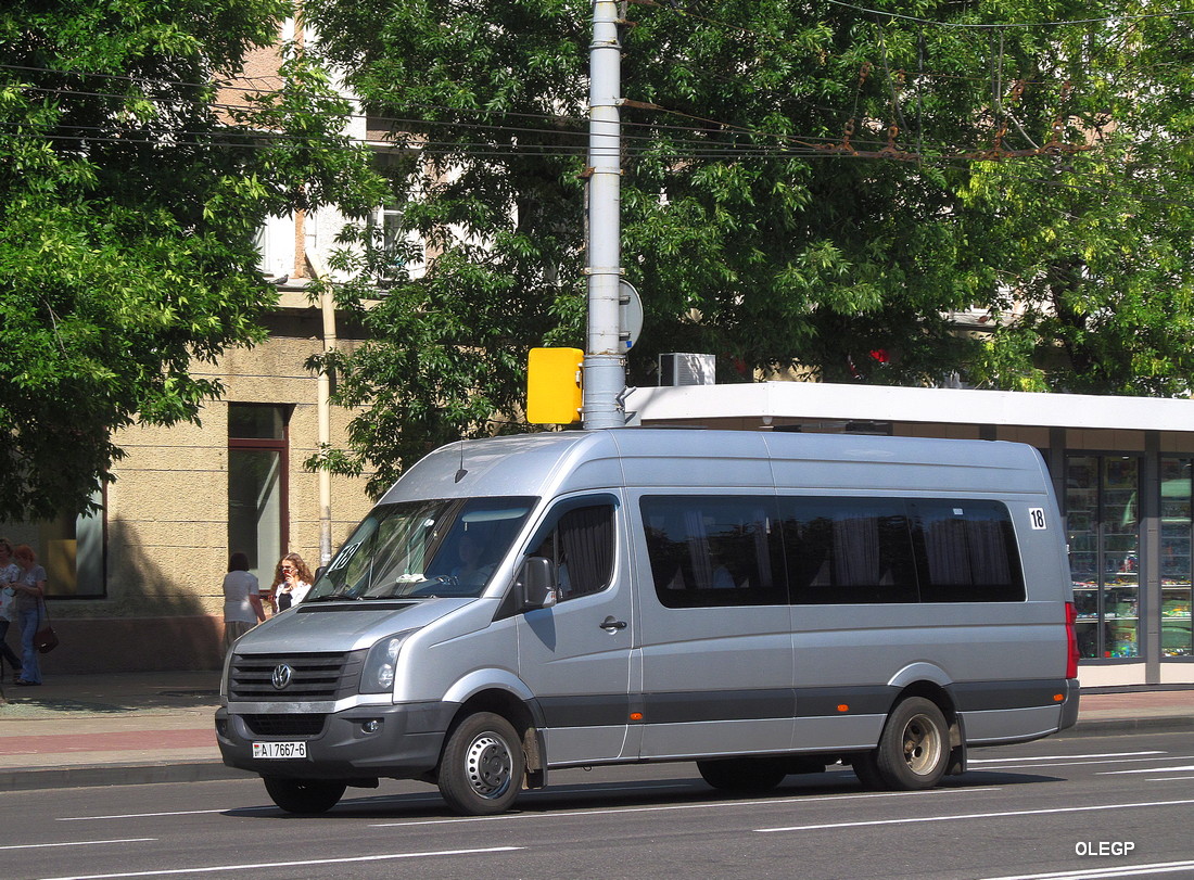 Могилёвская область, Volkswagen Crafter № АІ 7667-6