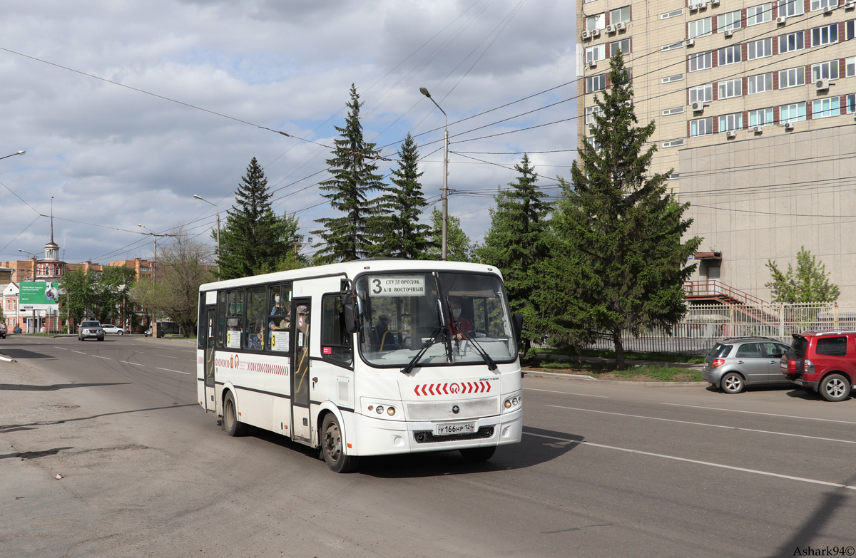 Красноярский край, ПАЗ-320412-05 "Вектор" № У 166 НР 124