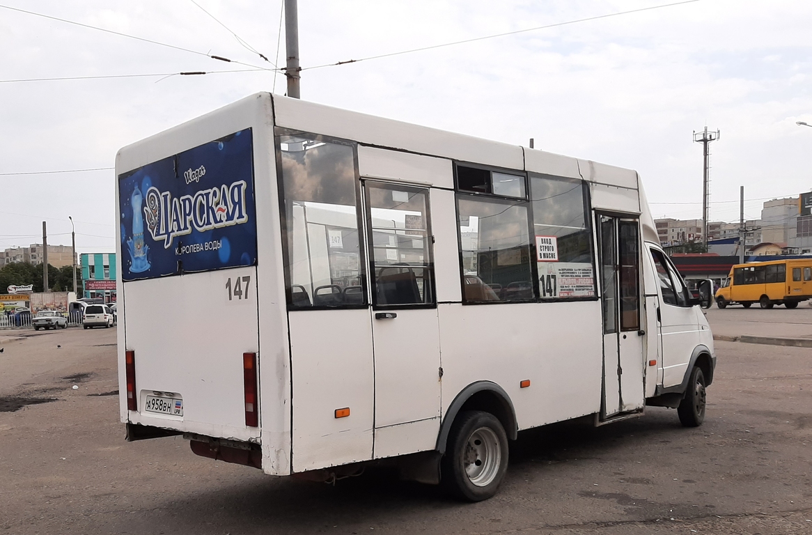 Луганская область, Рута 22 № А 958 ВН LPR