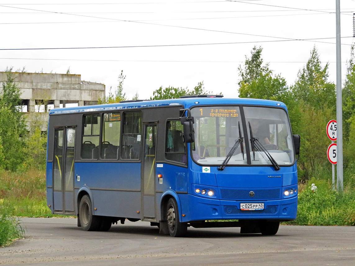Кировская область, ПАЗ-320414-14 "Вектор" № С 025 РР 43