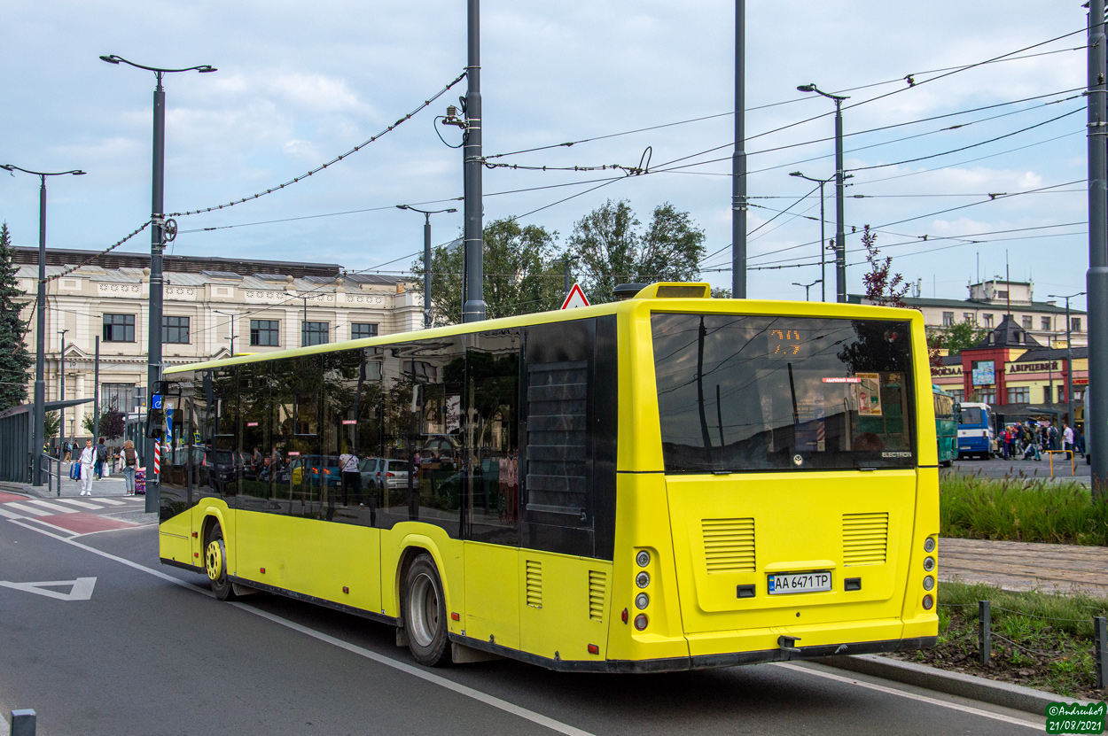 Львовская область, Електрон A18501 № AA 6471 TP