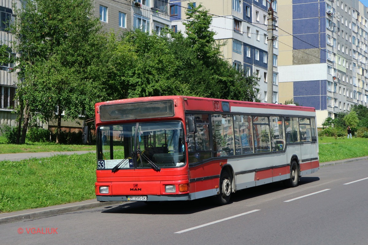 Львовская область, MAN A10 NL222 № BC 2595 CK Львовская область, MAN A10 NL222 № BC 2595 CK